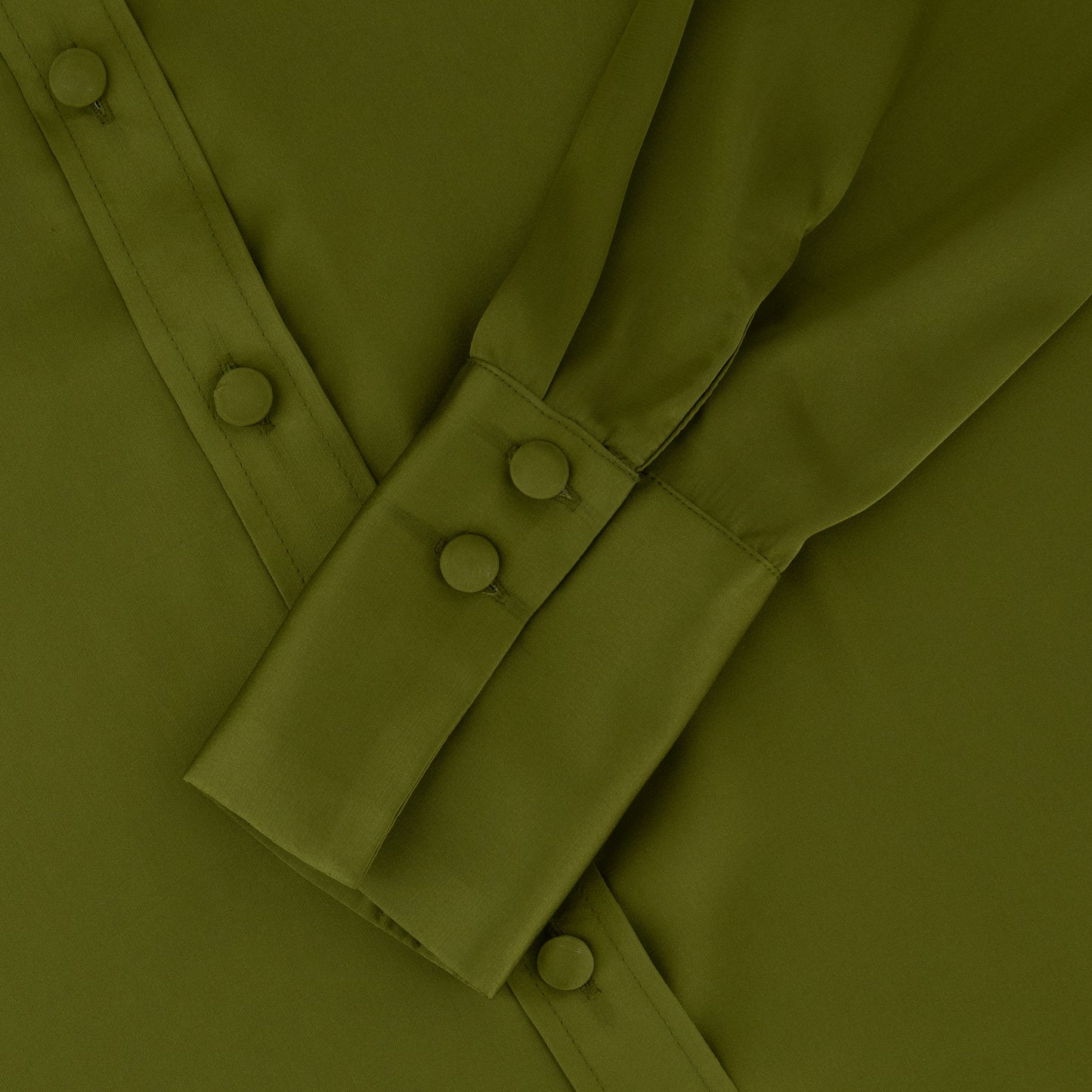 Cedar Green Satin Shirt