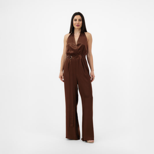 SATIN JUMPSUIT