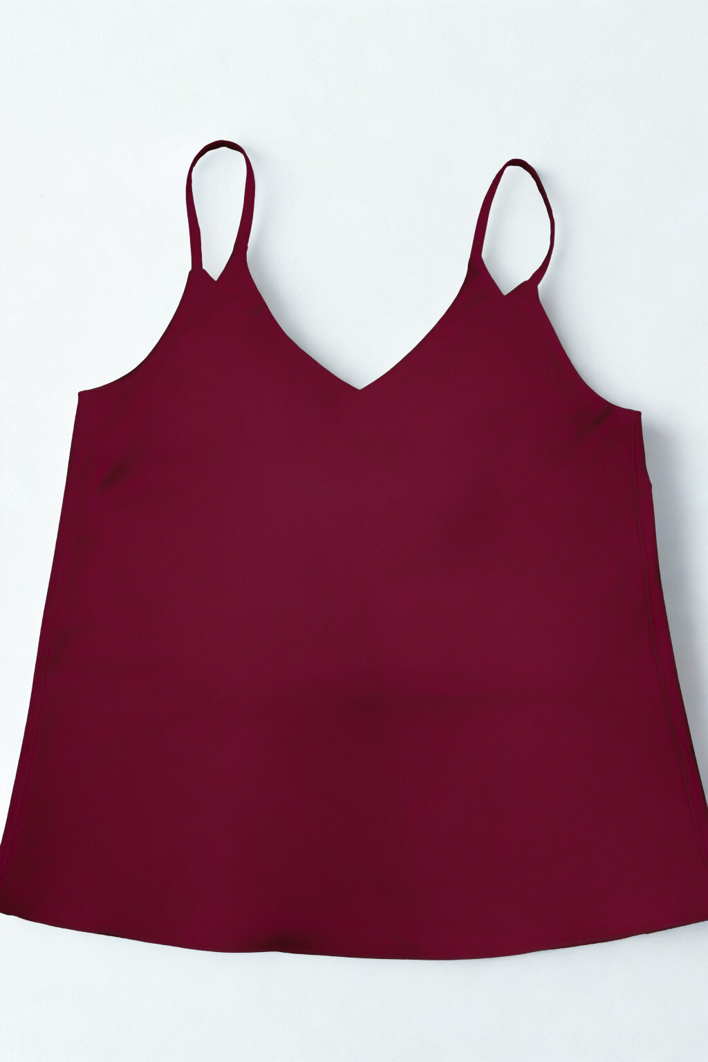 SLEEVELESS SATIN CAMI TOP