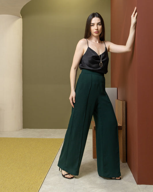 Wide-leg Trousers