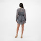 SHORT PATTERNED DRESS