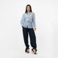 TROUSERS WITH MAXI BOW