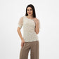PATTERNED ELEGANCE BLOUSE