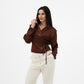 CHIC SATIN BLOUSE