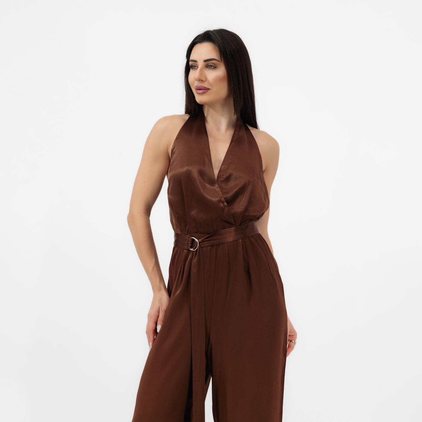 SATIN JUMPSUIT